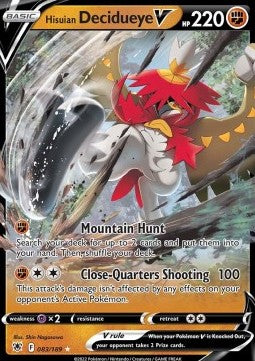 Hisuian Decidueye V [083/189] - ASR