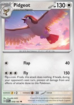 Pidgeot [018/165] - MEW