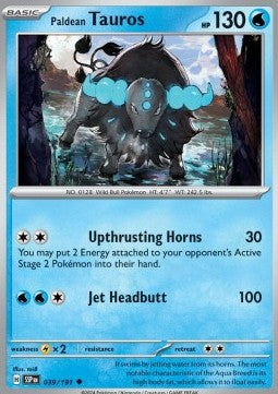 Paldean Tauros [039/191] - SSP