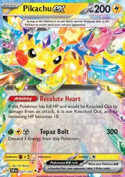Pikachu ex [057/191] - SSP